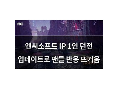 엔씨소프트 IP 1인 던전 업데이트로 팬들 반응 뜨거움